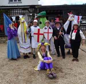 Musicians From Mythago Morris Side Perform At The Lewes Folk